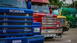Scania V8: Jubiläumstreffen in Lupfig