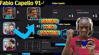 Fabio capello efootball 2026 ! 😱😱🎮 meilleur coach 🤔❤️