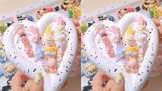 Immersive packaging - 109R random delivery of cream glue hair clips #沉浸式打包 #树脂发夹 #树脂手机壳
