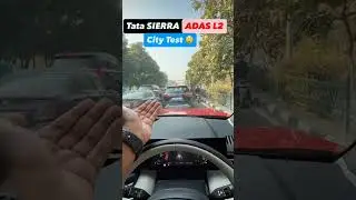 City traffic ho ya sharp turns &mdash; Tata Sierra ADAS L2 ready hai har test ke liye 🚦🤖