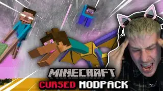 Ein CURSED MINECRAFT MODPACK ist das SCHLIMMSTE was ihr jemals GESEHEN habt!