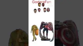Robot Falcon stylish allu arjun wrong head change #shorts