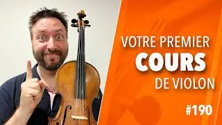 PREMIER COURS DE VIOLON : Joue tes premi&egrave;res notes facilement