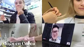 VIDA EN COREA: me corté el pelo jeje , mi cuarto es un desastre, rica comida coreana 😋