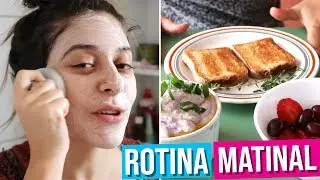 ROTINA MATINAL + Café da Manhã Vegano
