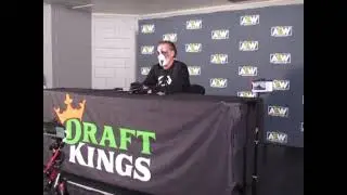 Sting talks ECW dive off the balcony & more at AEW Revolution Post-Show Press Conference at UCF