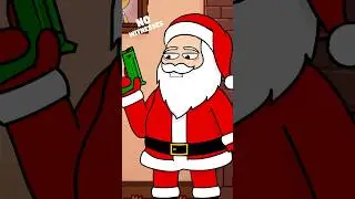 Santa - No Witnesses (Christmas Animation Meme) #shorts #santa #christmas