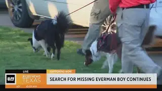 Searches continue near Everman for missing boy's remains