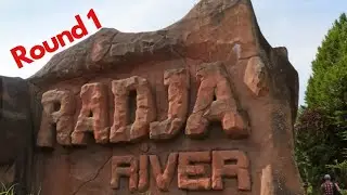 Radja River - Intamin Rapid River - POV Onride - Walibi Belgium - Round 1