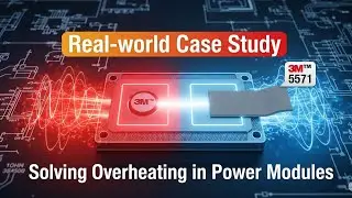 Solving Overheating in Power Modules with 3M&trade; 5571 | Real-World Case Study by E Control Devices