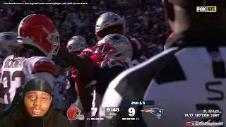 DRAKE MAYE IS TOP 5 IDC... Browns vs Patriots Full Game Highlights Week 8 Reaction