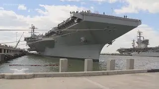 Ford carrier strike group's deployment extended in Eastern Mediterranean