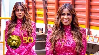 Nia Sharma Spotted on Sets of The 50 | Splitsvilla X6 Buzz