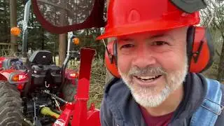 #24 Kioti Tractor and Titan Chipper BX42S - Chipper Be Chipping!