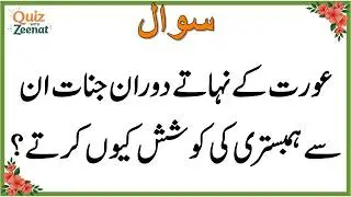 50+ Amazing General Knowledge Question in Urdu | Paheliyan in Hindi |Test our Brain with Zeenat #085