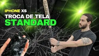 Iphone XS que caiu de cima de um prédio | Troca da tela | Reparo completo