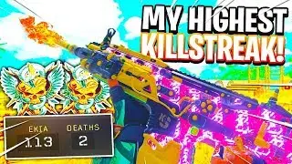 the BEST GUN earned my HIGHEST KILLSTREAK in Black Ops 4 (NEW BO4 Rampart 17 MKII Best Class Setup)