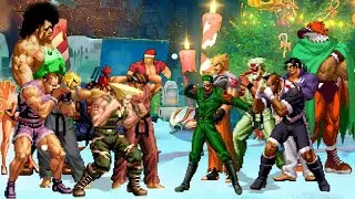 [KOF Mugen Dream Battle] Gouki Team vs Mr. Karate Team [ Battle Royal ]