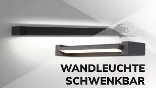 Schwenkbare LED Wandleuchte &ndash; Stilvolles Licht mit Wallwash-Effekt