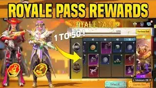 ROYALE PASS MONTH 7 AND ROYALE PASS MONTH 8 REWARDS | 1 TO 50 LEAKS | C2S4 TIER & CYCLE 2 REWARDS !