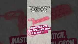 MASTER THIS & LEVEL UP YOUR CROCHET PROJECT#crochet #shorts #youtubeshorts #diy #shortsfeed #youtube