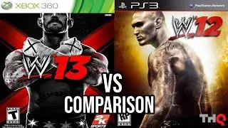 WWE 13 Xbox 360 Vs WWE 12 PS3