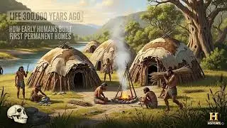 Life 3.5000 Years Ago | How Early Humans Built First Permanent Homes #historychanne #hominidhistory