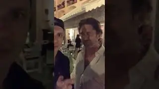 Clementino & Gerard Butler: Neapolitan rap | Ischia 2016