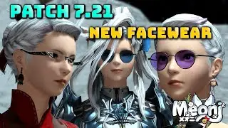 FFXIV: 2 New Facewear Items In 7.21! - Tinted Sunglasses & Reading Glasses