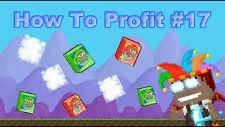 Growtopia: How To Profit #17(clouds/dyes/drops!)