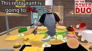 VR The Diner Duo is an extremely fast paced game