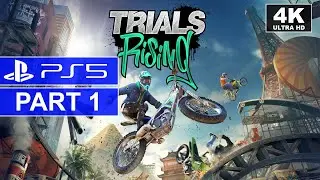 Trials Rising | Part 1 | PS5 Walkthrough | [4K, HDR, 60FPS]