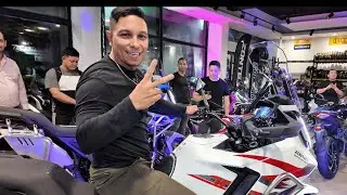 ¡Recibió la ZONTES 703F, la moto de sus sueños!🏍️🔥