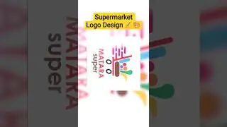 Adobe illustrator Design Tutorial [ Supermarket Logo Design ] #illustrator #graphicdesign #art #Logo