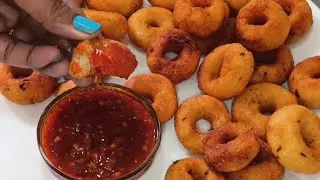 Sooji Jeera Donuts/आज तो बनते हि सब खत्म हो गया