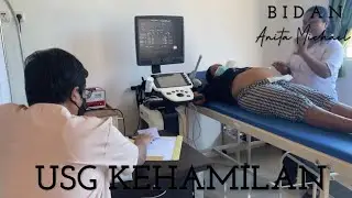 Ibu Umur 39 Tahun Hamil ke 5 dan pernah keguguran 1 kali datang untuk USG