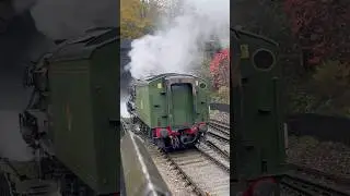 Flying Scotsman on the North Yorkshire Moors Railway #steamengine #trainspotting  #steamloco #train