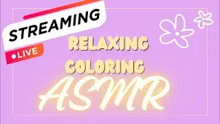 🎨 Live Coloring – Relax & Color With Me