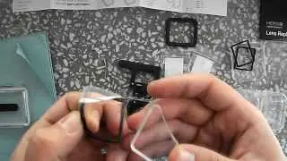 Lens replacement kit Hero3 Black