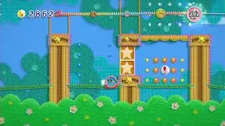 Kirby's Epic Yarn - Whispy's Forest Walkthrough