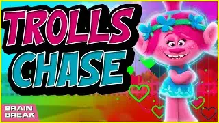 Trolls Valentines Day Chase | Kids Movement Brain Break | GoNoodle Inspired