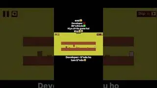 Разработчик:- g*ndu ho tum g*ndu🤣🥲 #leveldevil #leveldevilhighlights #shorts #gaming #gamingshorts