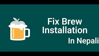 Install Brew (Home Brew) on Mac OS (M1 Chip)