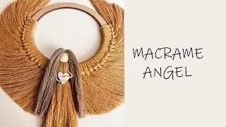Macrame angel | Macrame easy tutorial | Macrame in hand