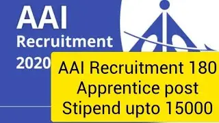 AAI Recruitment 2020: 180 Apprentice Vacancies Announced for Engineers and Technicians