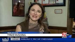 For All Mankind actress Tyner Rushing visits FAME Studios in the Shoals