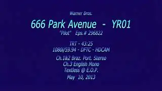 666 Park Avenue - Satellite feed slate | Warner Bros. (May 10, 2013)