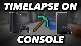How to Make a Minecraft Timelapse on Bedrock Edition *NO MODS*