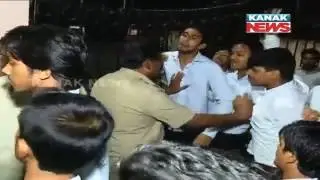Pre-Election Disturbance In BJB College: Student Tries For Self Immolation