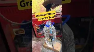 Distilled Water Gravity Test By Hydrometer #shorts #solar #battery